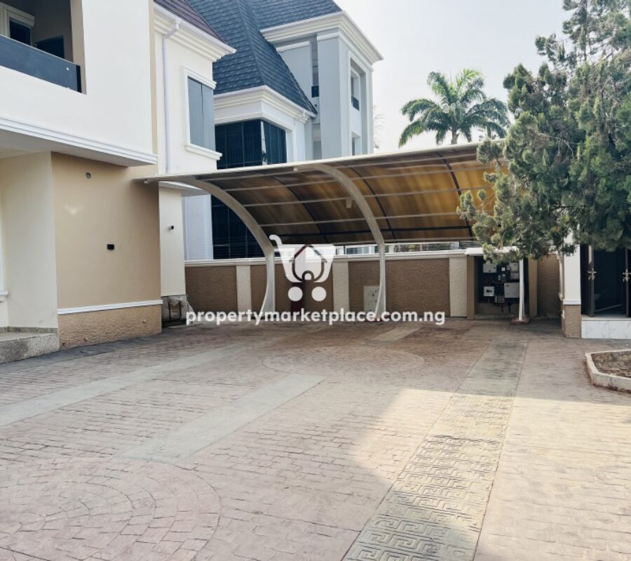 Exotic 7 bedrooms mansion with 2 rooms Bq in a serene & secured area