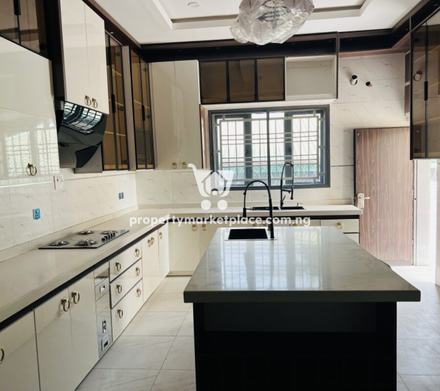 Exotic 7 bedrooms mansion with 2 rooms Bq in a serene & secured area