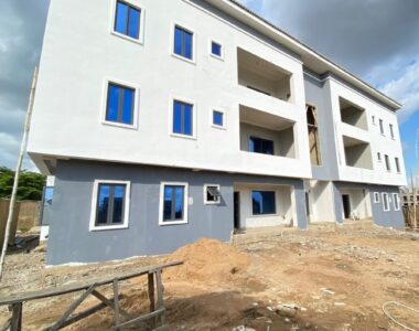 Luxurious 3 bed flat with a room boys quarters with good finishing