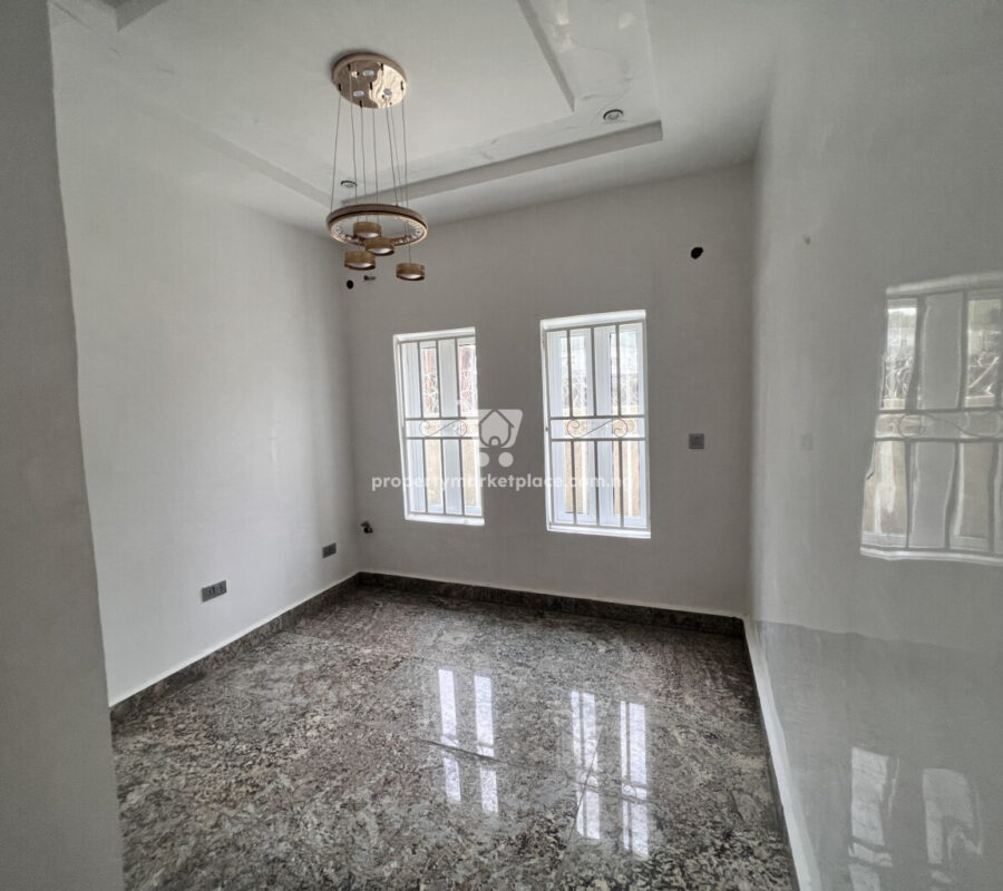 Tastefully finished 3 bedroom semi-detached duplex with Bq in a nice estate