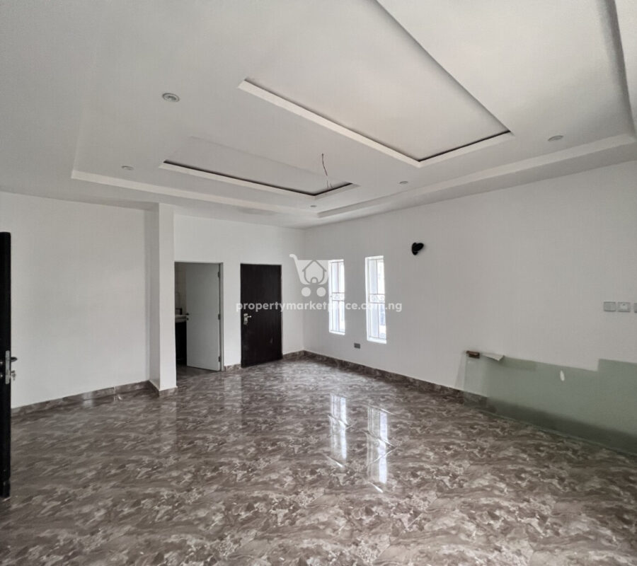 Tastefully finished 3 bedroom semi-detached duplex with Bq in a nice estate