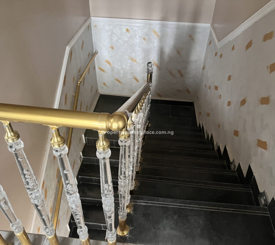 Tastefully finished 3 bedroom semi-detached duplex with Bq in a nice estate