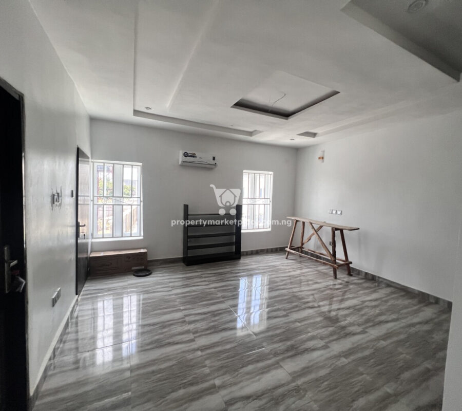Tastefully finished 3 bedroom semi-detached duplex with Bq in a nice estate