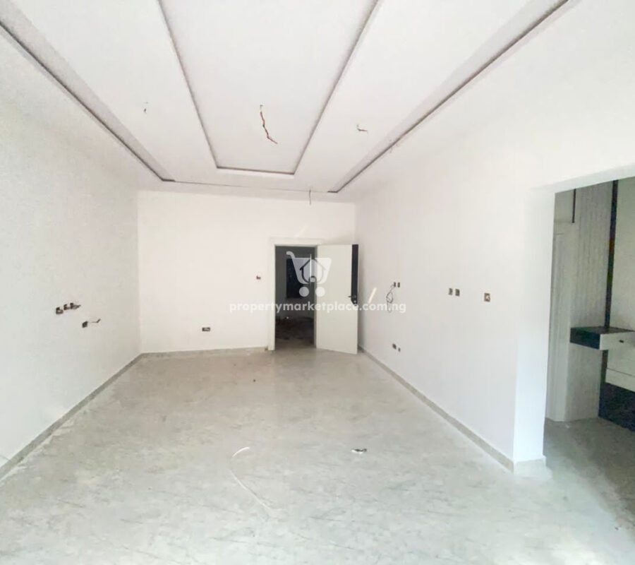 Automated and tastefully finished 4 bedroom terrace duplex with Bq in a nice area