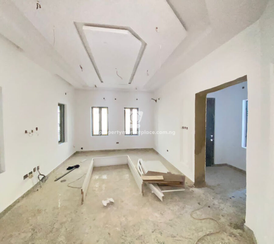Automated and tastefully finished 4 bedroom terrace duplex with Bq in a nice area