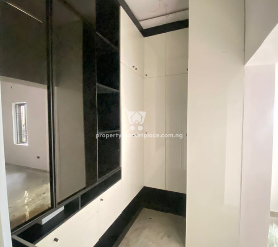 Automated and tastefully finished 4 bedroom terrace duplex with Bq in a nice area