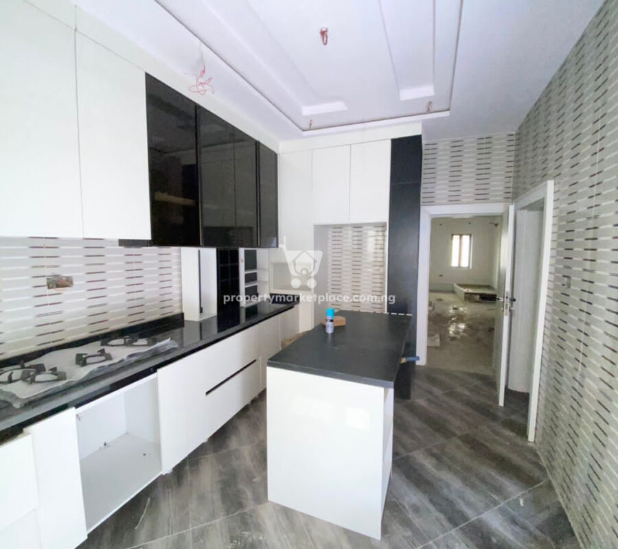 Automated and tastefully finished 4 bedroom terrace duplex with Bq in a nice area