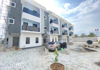 Automated and tastefully finished 4 bedroom terrace duplex with Bq in a nice area