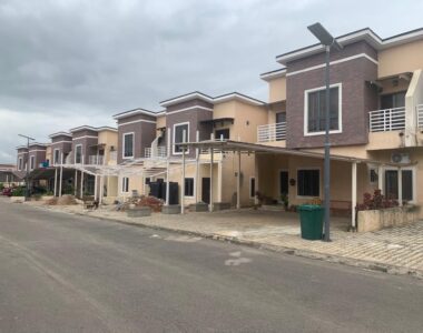 Newly built 4 bedroom terrace duplex in a nice area with tarred road