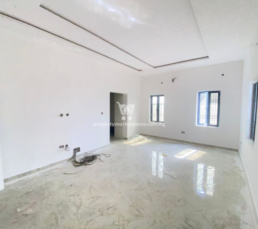 Automated and tastefully finished 4 bedroom terrace duplex with Bq in a nice area