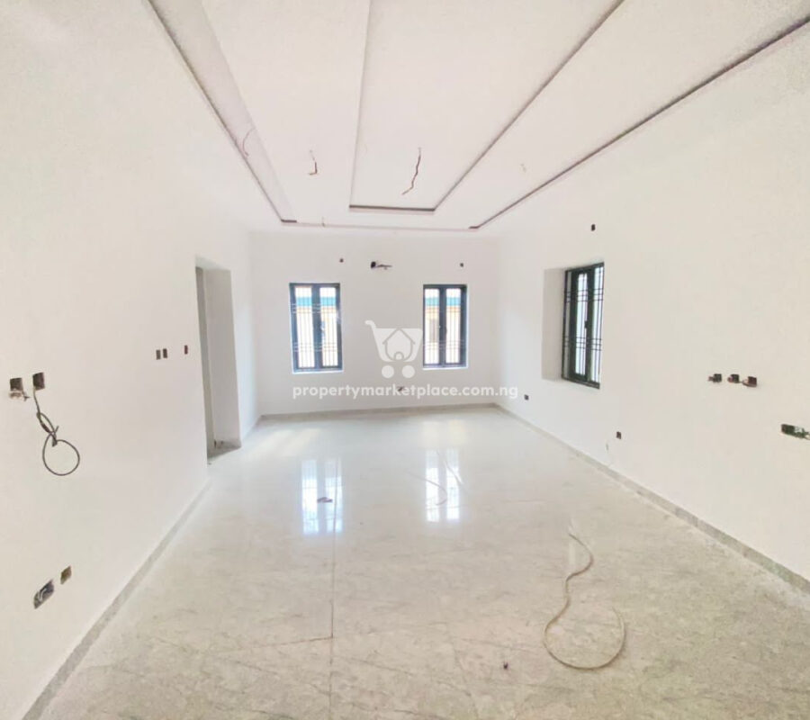 Automated and tastefully finished 4 bedroom terrace duplex with Bq in a nice area
