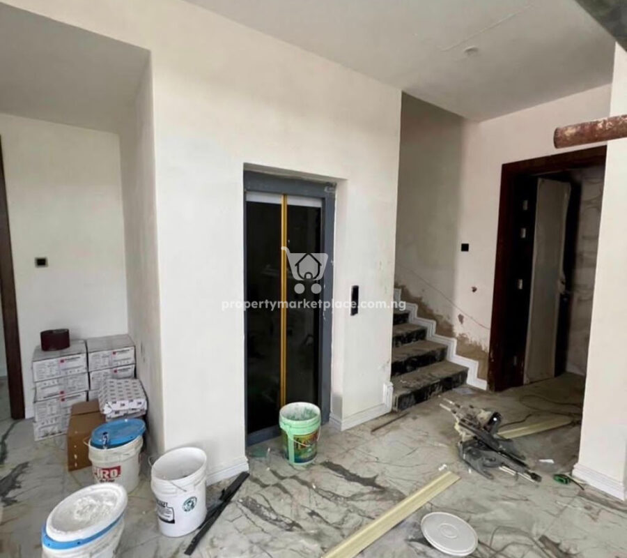 Contemporary 6 bedroom detached duplex & Bq with elevator, swimming pool, etc