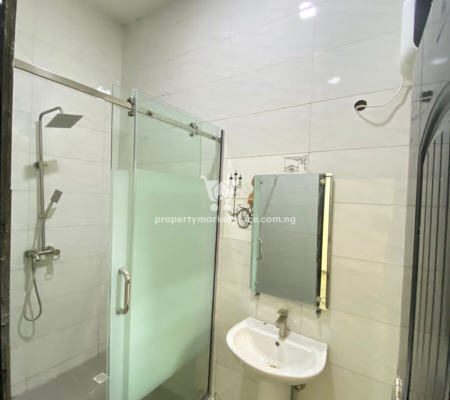Classy 4 bedroom terrace duplex with Bq in an estate