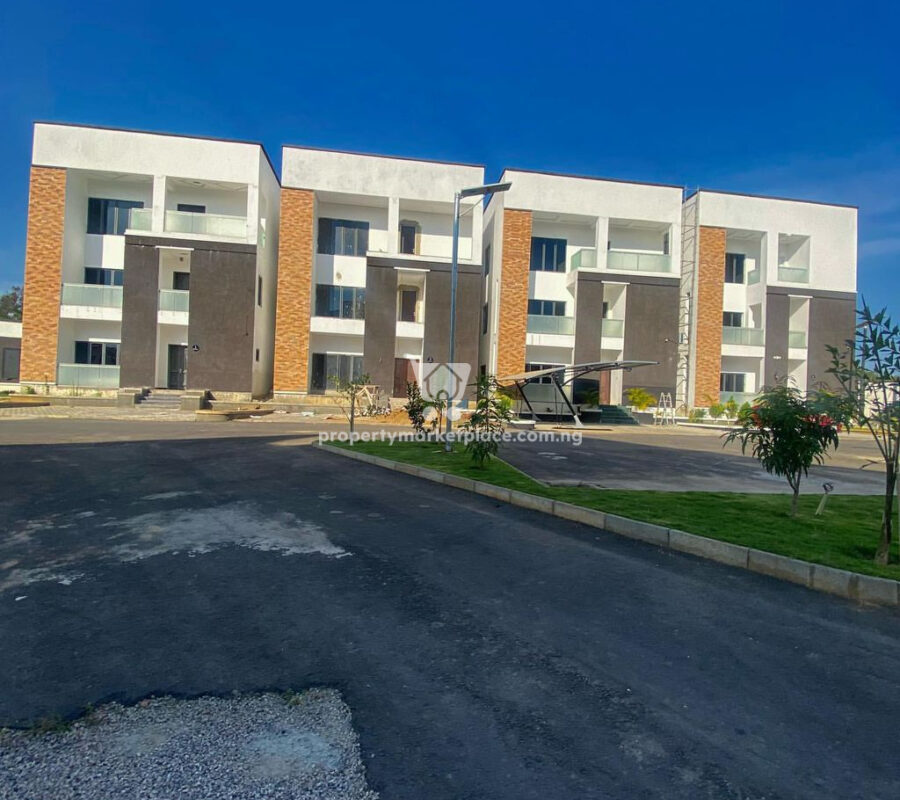 Smart 4 bedroom terrace duplex with a 1 room boys quarters