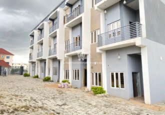Classy 4 bedroom terrace duplex with Bq in an estate