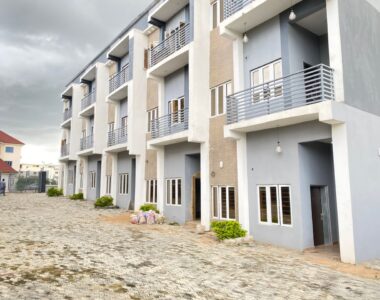 Classy 4 bedroom terrace duplex with Bq in an estate