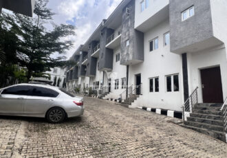4 bedroom terrace duplex with a room boys quarters