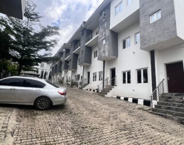 4 bedroom terrace duplex with a room boys quarters