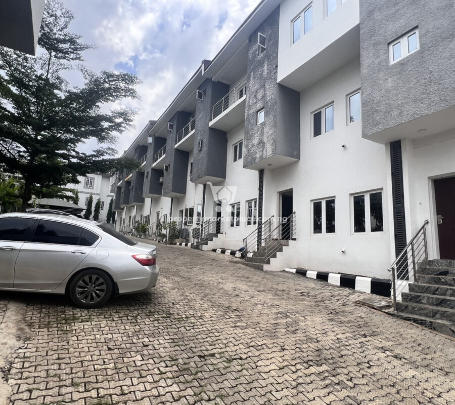 4 bedroom terrace duplex with a room boys quarters