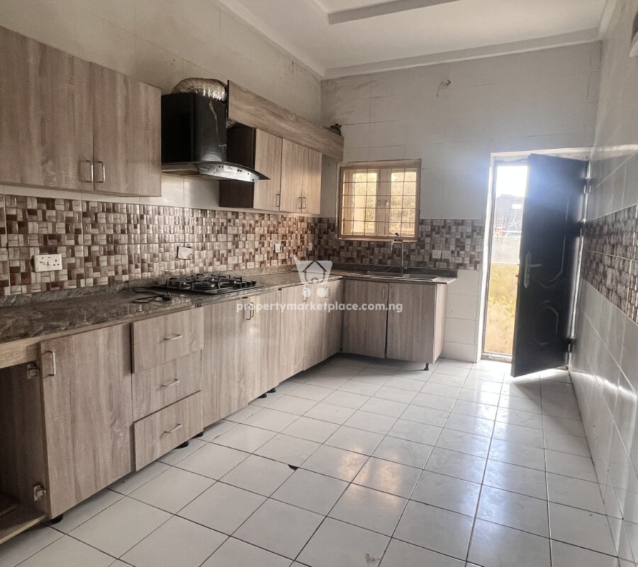 4 bedroom terrace duplex with a room boys quarters