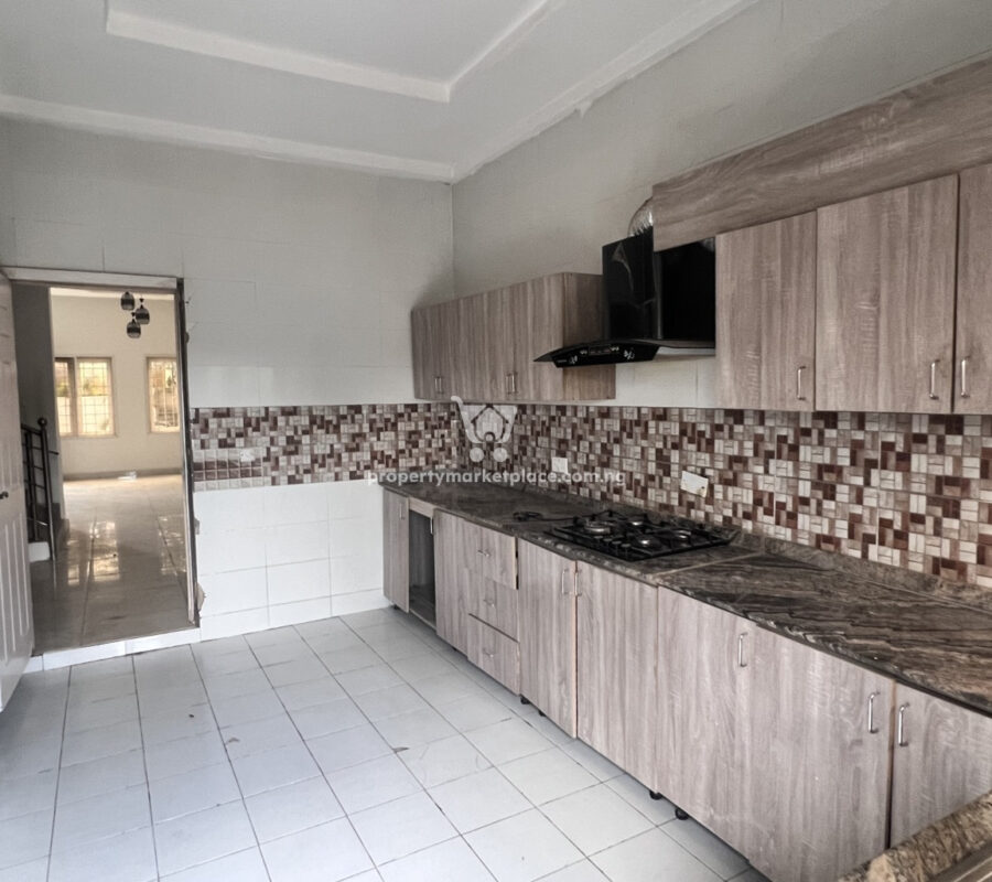4 bedroom terrace duplex with a room boys quarters