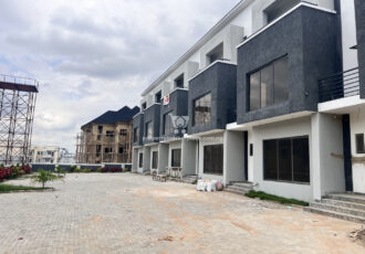 4 bedroom terrace duplex with a room boys quarters