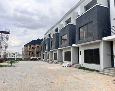 4 bedroom terrace duplex with a room boys quarters