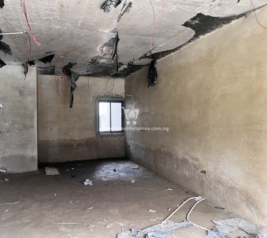 4 bedroom terrace duplex with a room boys quarters