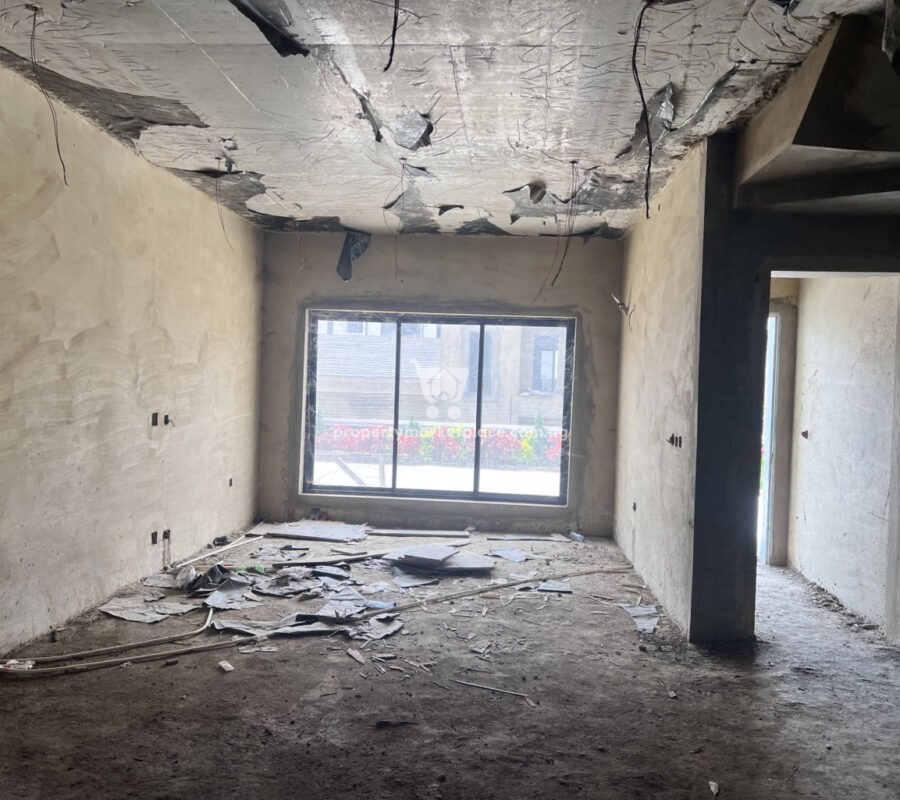 4 bedroom terrace duplex with a room boys quarters