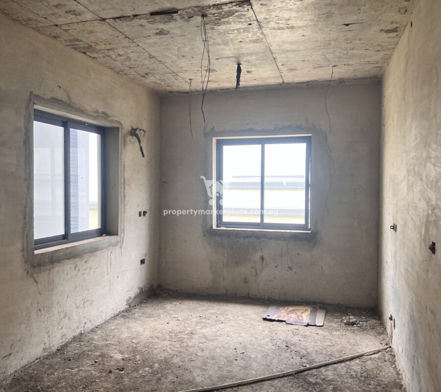 4 bedroom terrace duplex with a room boys quarters