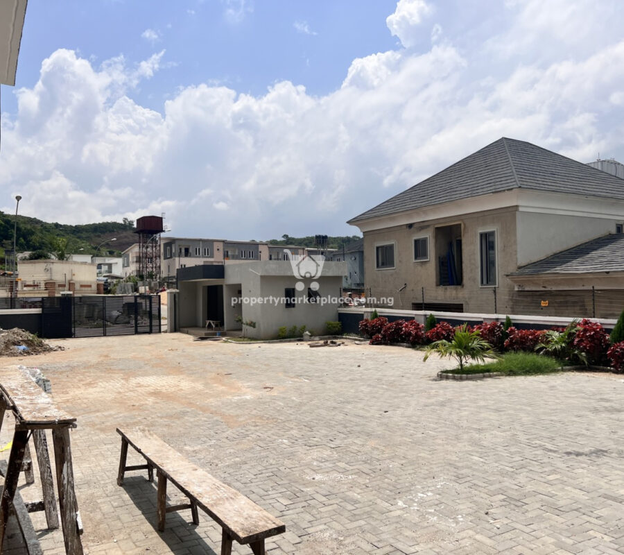 4 bedroom terrace duplex with a room boys quarters