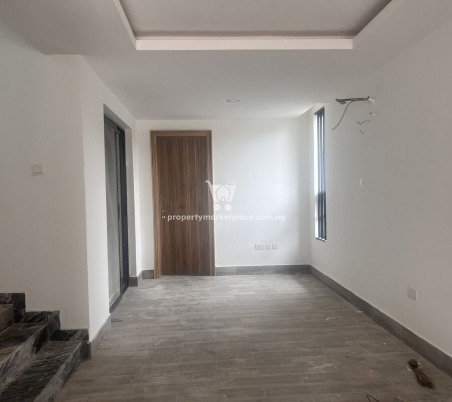 4 bedroom terrace duplex with a room boys quarters and open rooftop