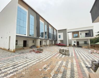 Luxurious 4 bedroom terrace duplex with a room boys quarters