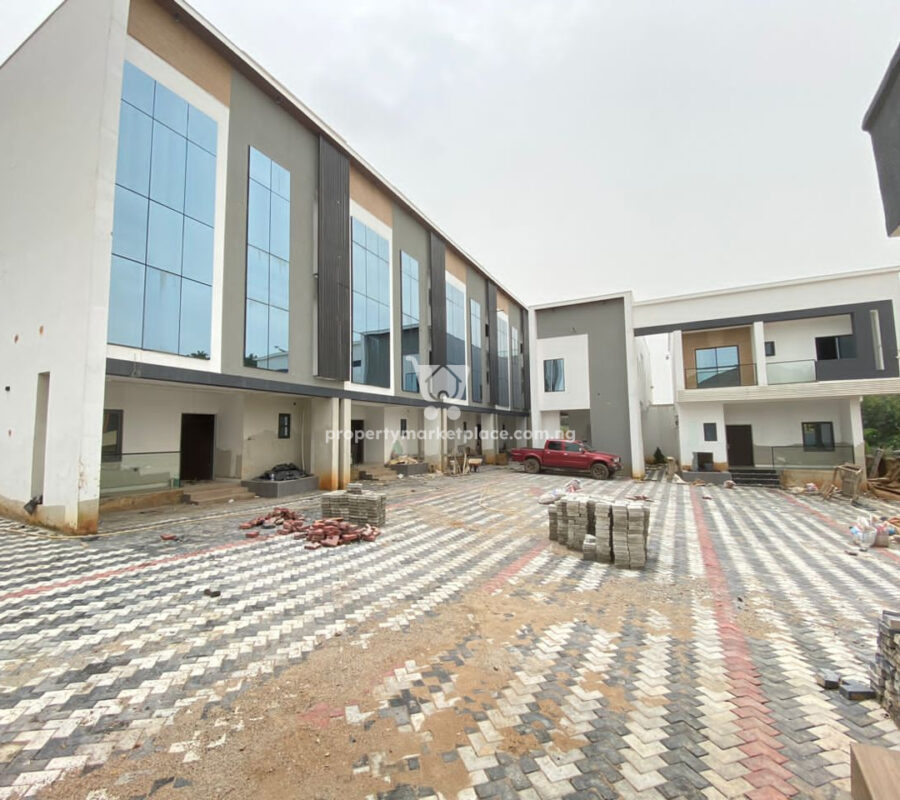Luxurious 4 bedroom terrace duplex with a room boys quarters