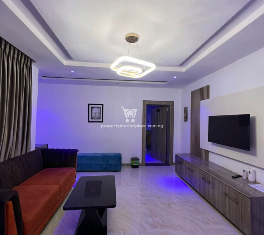 Furnished 6 bedroom detached duplex with a room in an estate