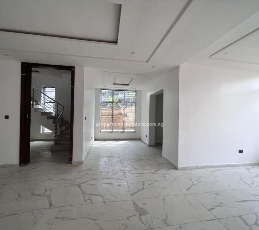 Tastefully finished 4 bedroom terrace duplex with Bq