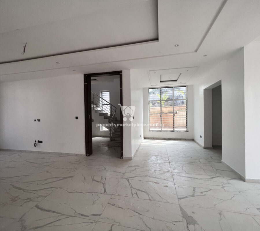 Tastefully finished 4 bedroom terrace duplex with Bq