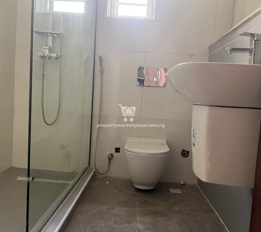 Tastefully finished 4 bedroom terrace duplex with Bq