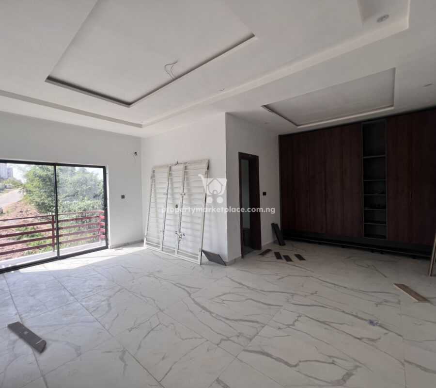 Tastefully finished 4 bedroom terrace duplex with Bq