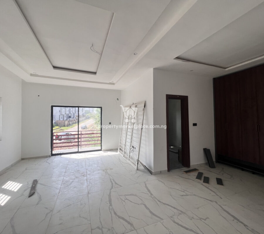 Tastefully finished 4 bedroom terrace duplex with Bq