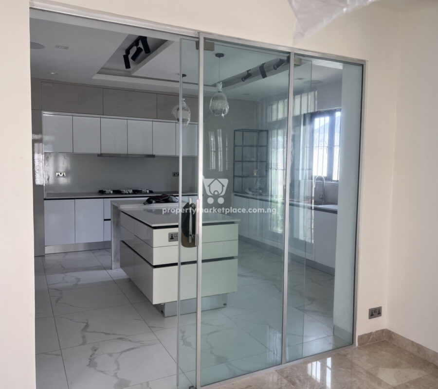 Automated 5 bedroom detached duplex with Bq in a classy area