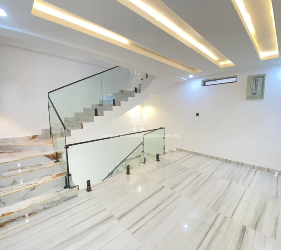 Luxurious 4 bedroom terrace duplex with a room boys quarters