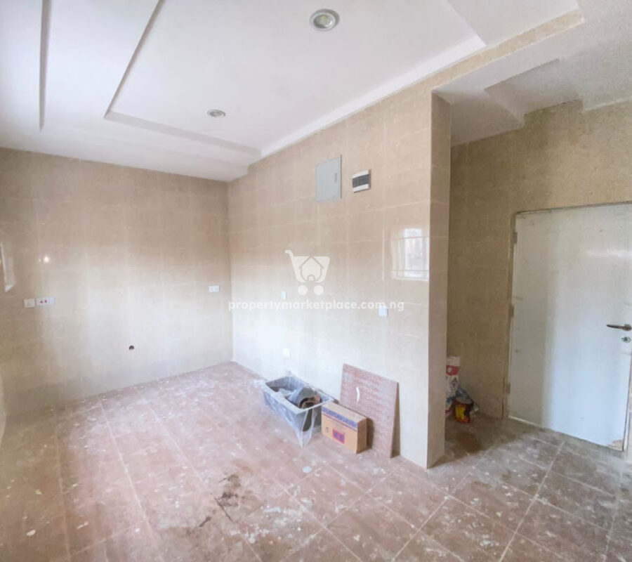 Massive 4 bedroom semi detached duplex with a room Bq