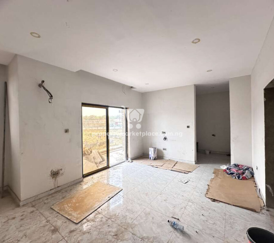 Superbly built 4 bedroom terrace duplex with Bq
