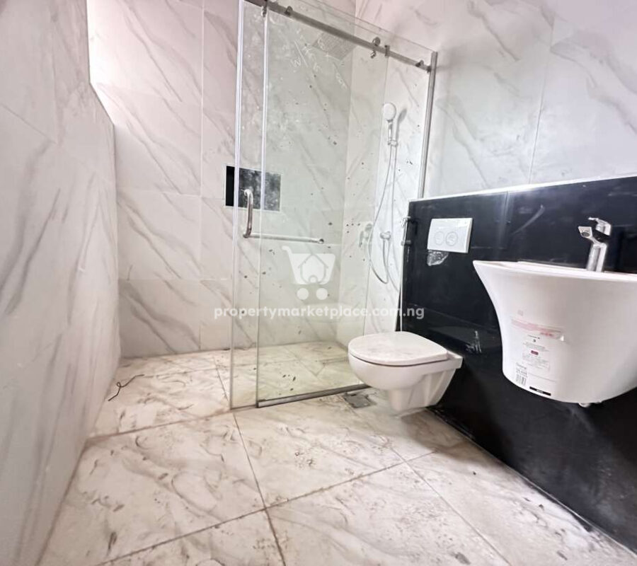 Superbly built 4 bedroom terrace duplex with Bq
