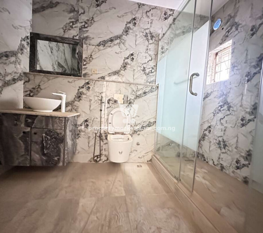 Nicely finished 4 bedroom terrace duplex with Bq