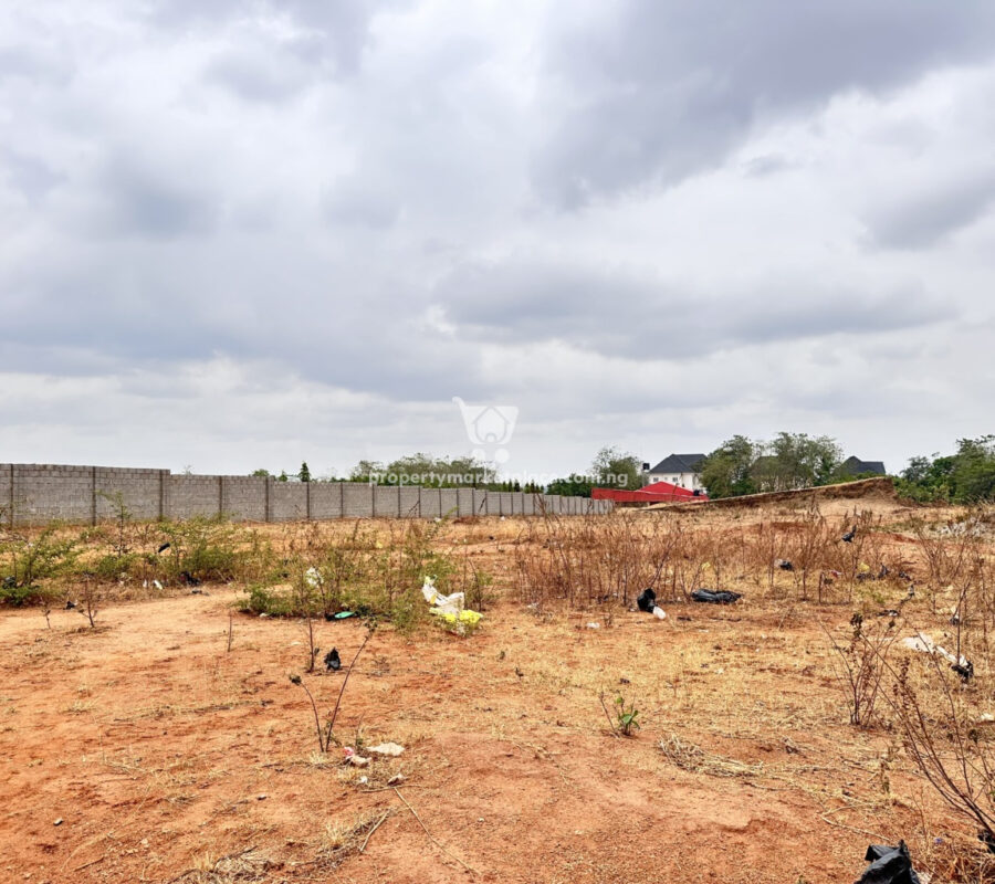 Residential land in a fast developing area