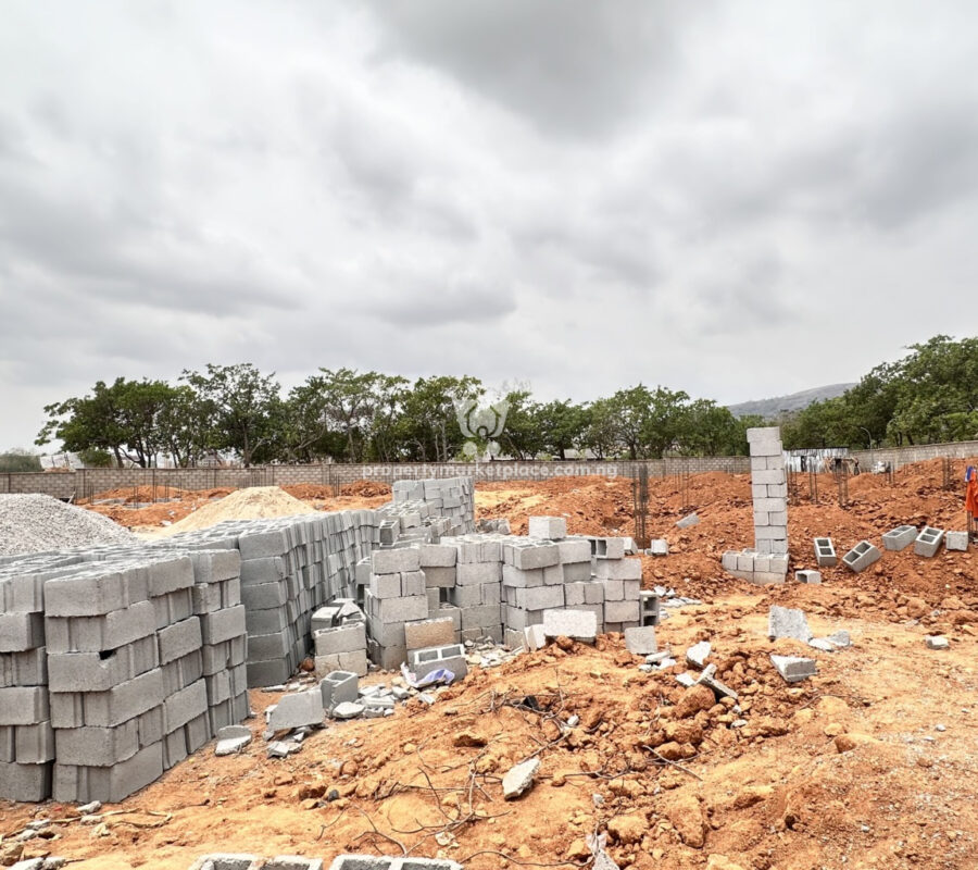 Residential land in a fast developing area