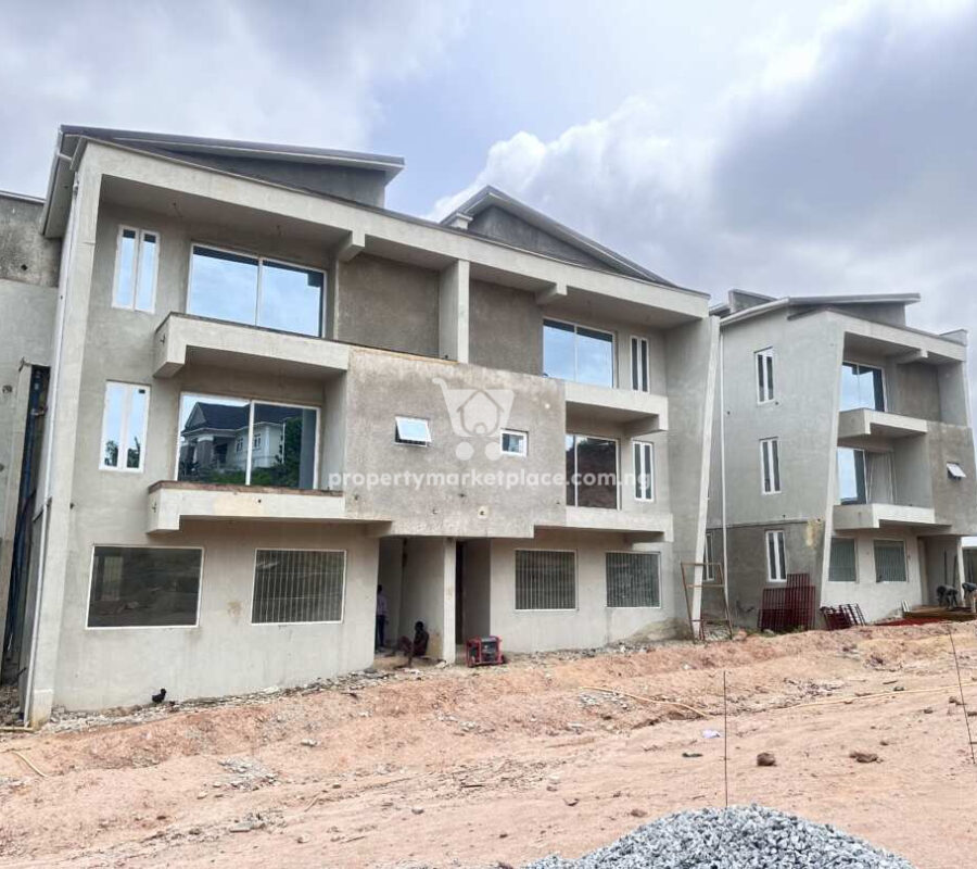 Solidly built & luxurious 4 bedroom terrace duplex with Bq