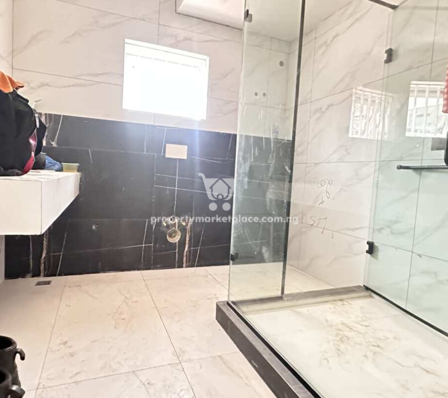 Solidly built & luxurious 4 bedroom terrace duplex with Bq